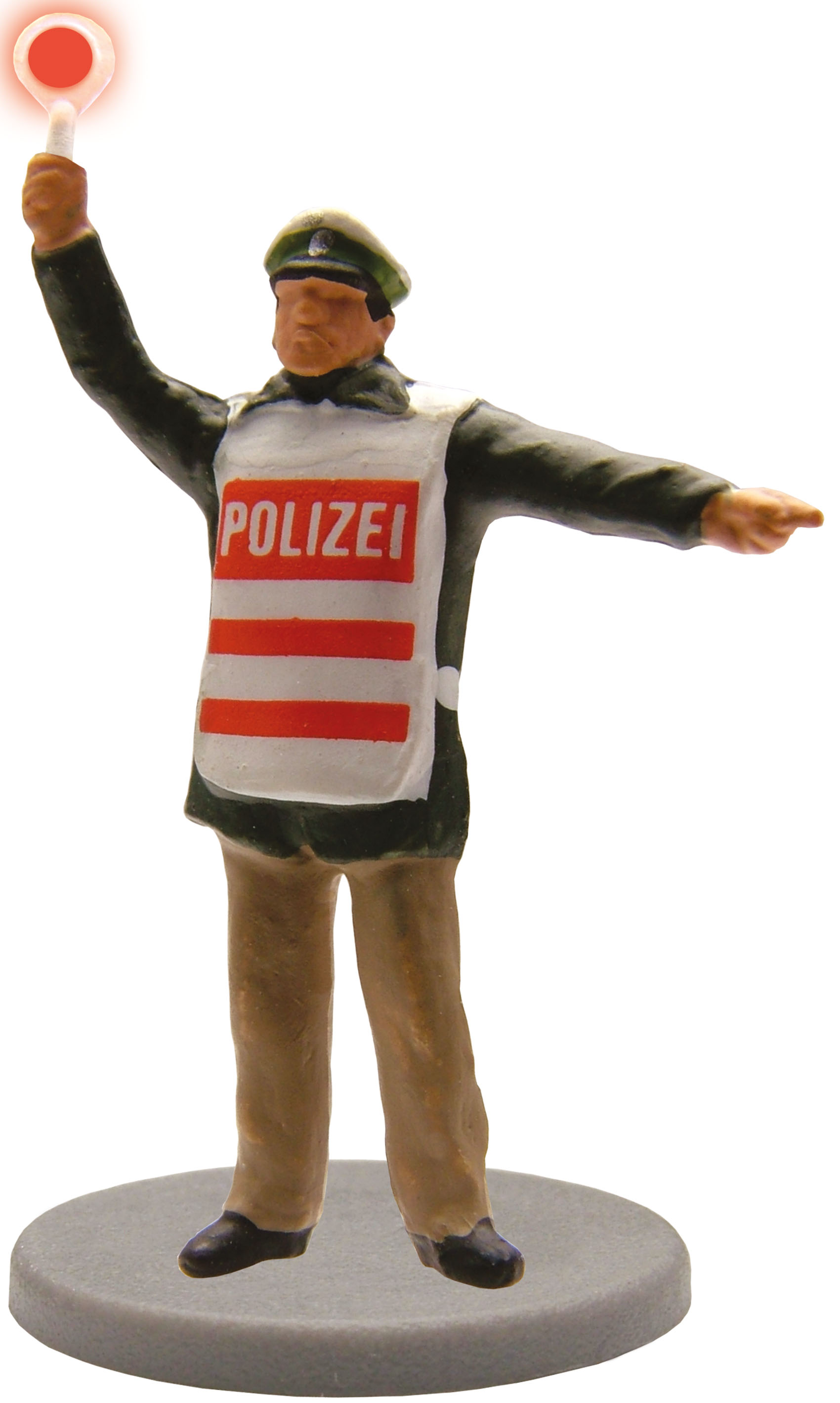 Viessmann 1518 - H0 Polizist m. beleucht.Kelle