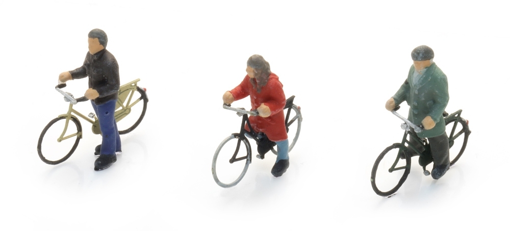 Artitec 5160038 - Radfahrer an der Ampel (3x)