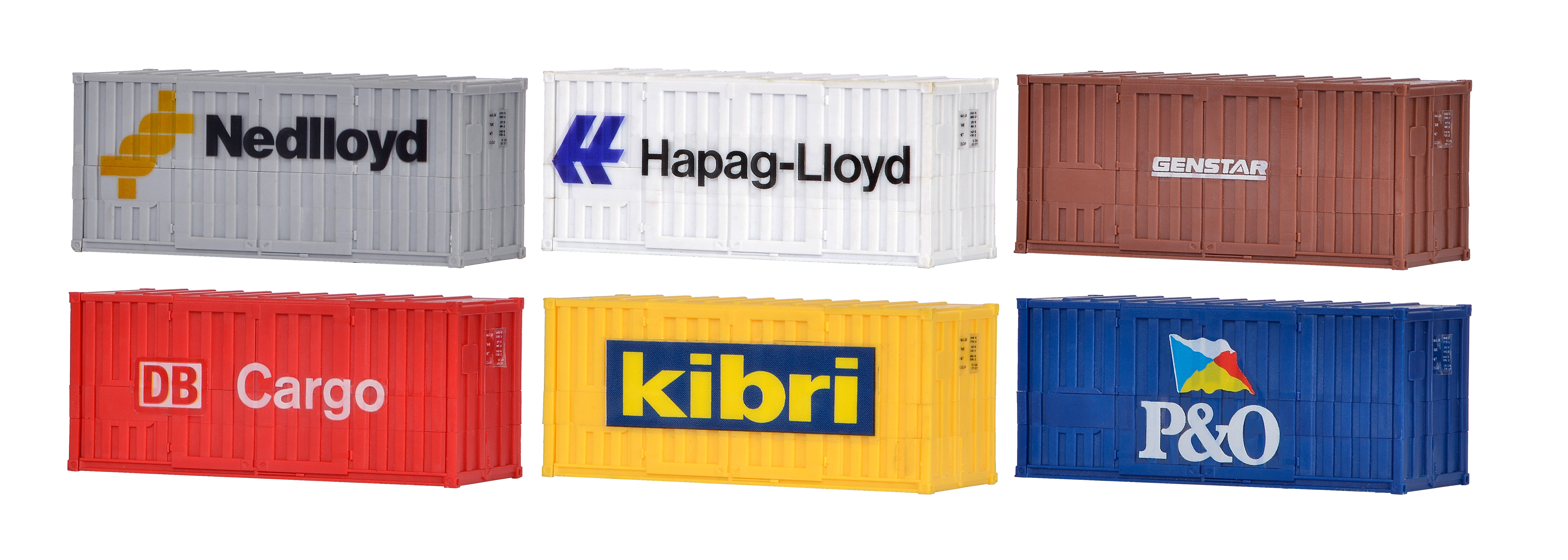 Kibri 37740 - N 20-Fuß High Cube Container,