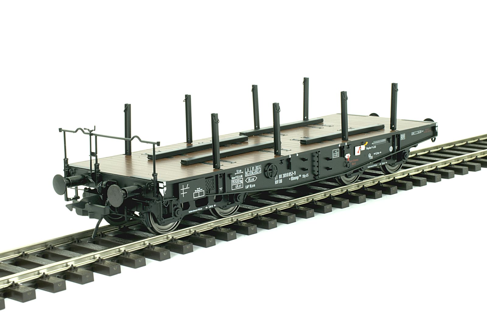 Lenz 42123-04 - Schwerlastwagen Rlmmp, DB, Epoche