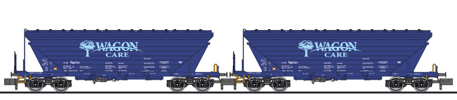 Liliput L260221 - 2-Tlg. Set, Getreidetransportw.,