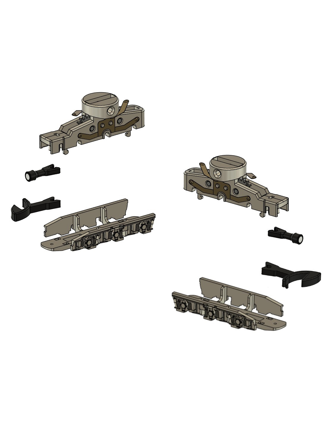 AZAR models L02-PRM - CC72000 - kit retrofit bogie