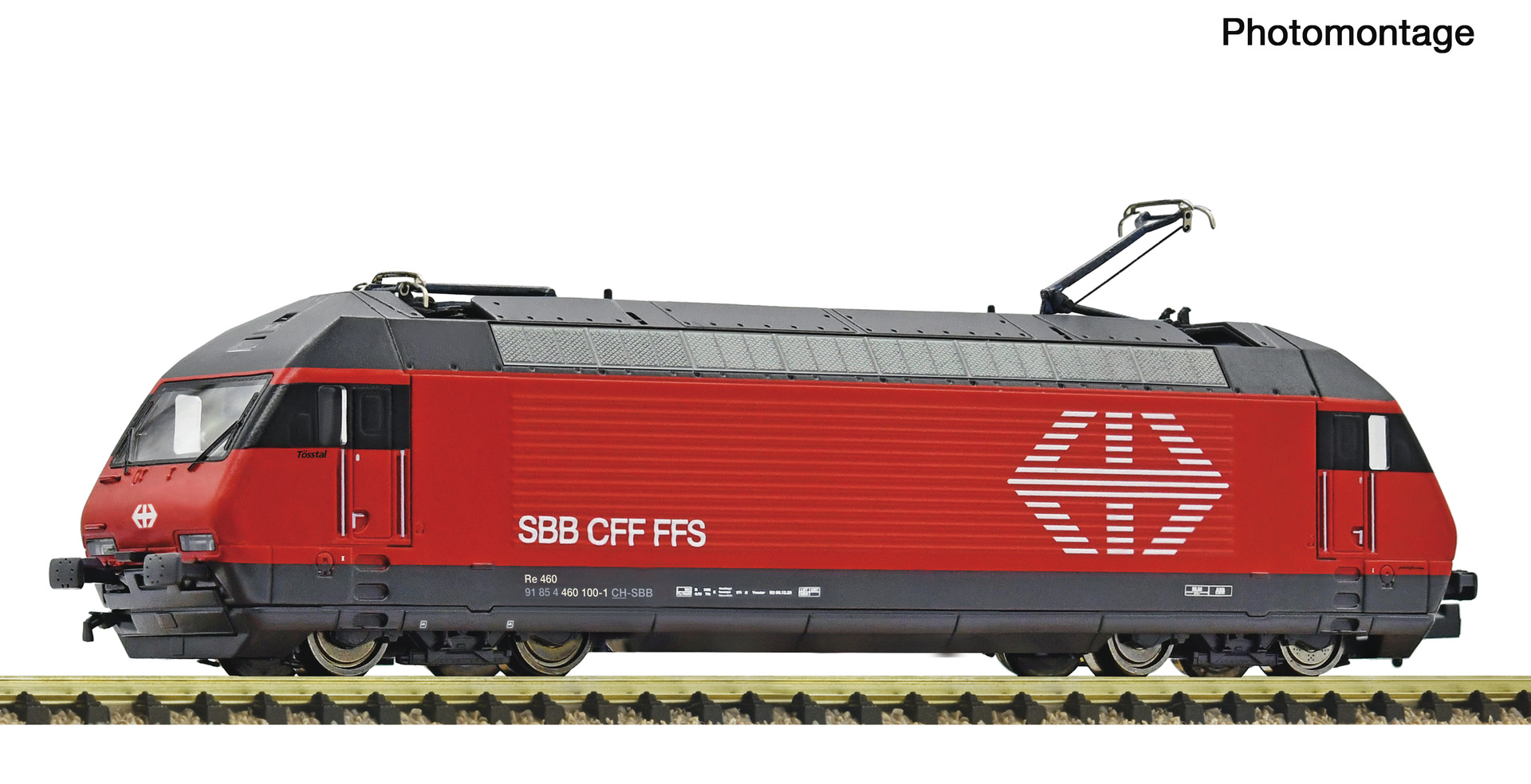 Fleischmann 7560050 - E-Lok Re 460 refit SBB DC