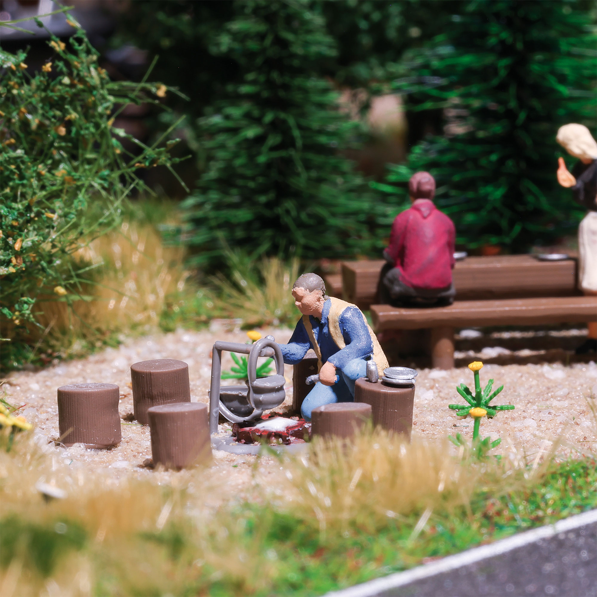 Busch 5433 - Kleines Lagerfeuer H0