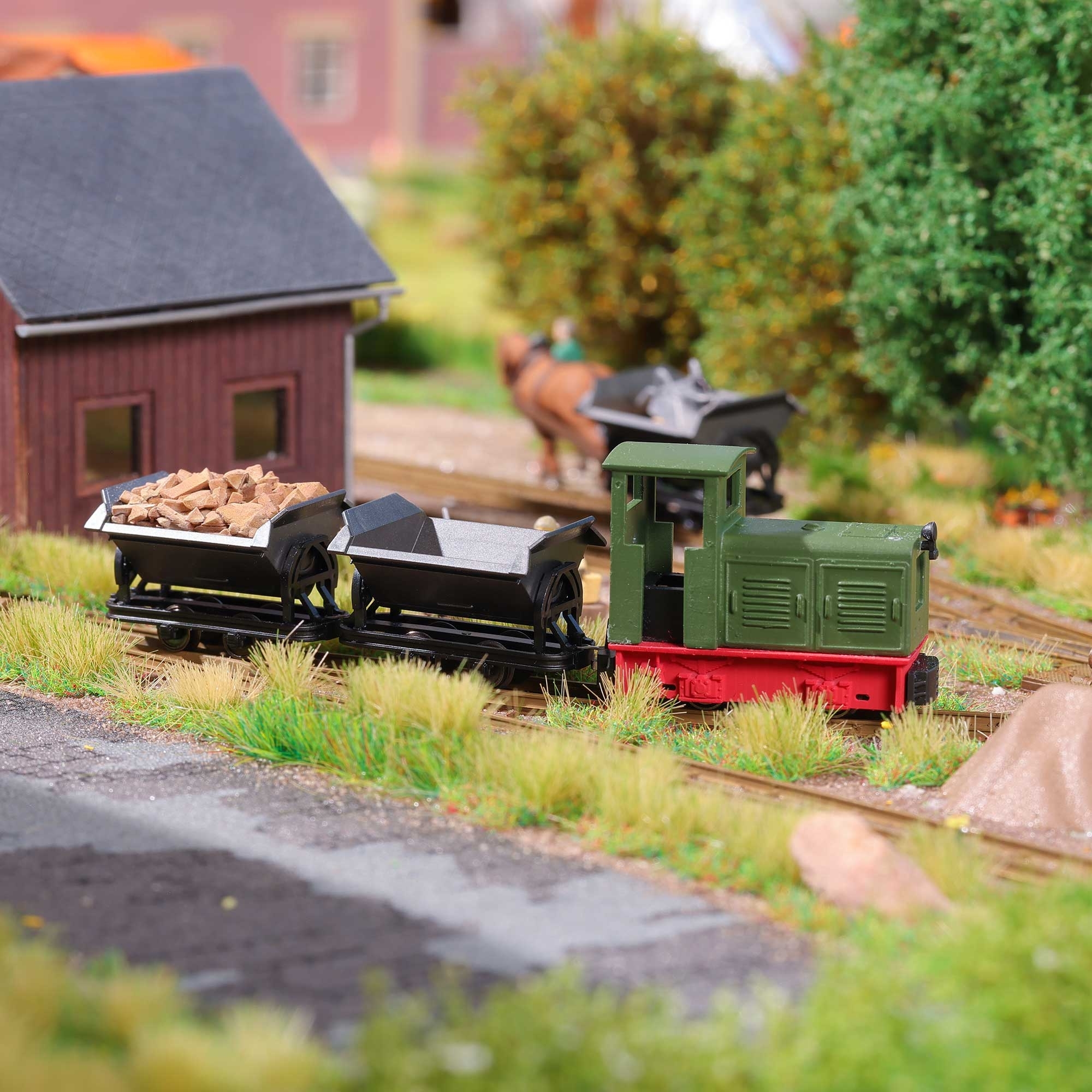 Busch 12022 - Feldbahn Start-Set NS2 H0