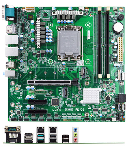 Jetway MM10-H6100 Micro-ATX (Intel Alder Lake, LGA