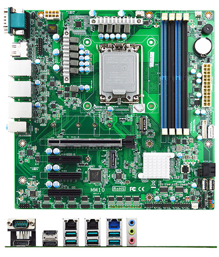 Jetway MM10-Q6700 Micro-ATX (Intel Alder Lake, LGA