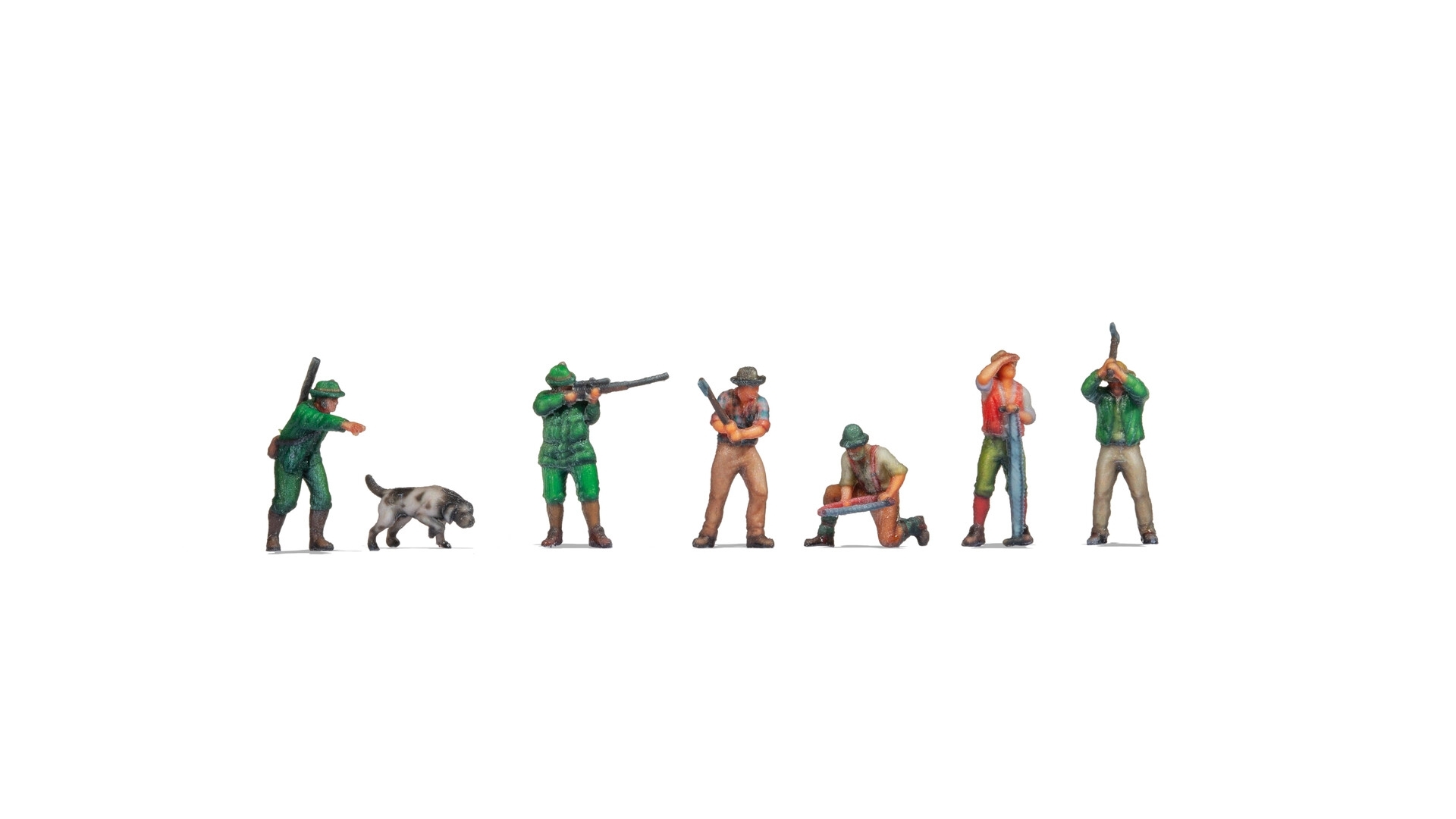 NOCH 44503 - Jäger und Holzfäller 