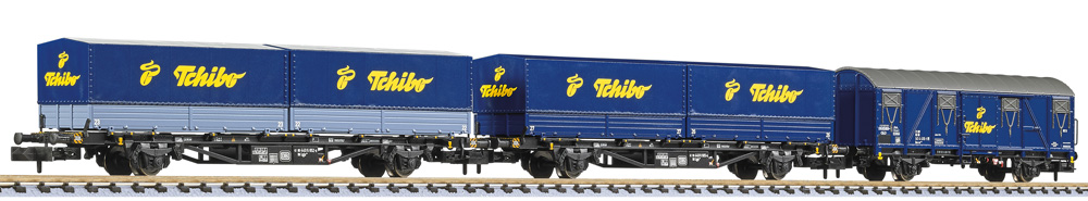 Liliput L260112 - 3-tlg. Set, "Tchibo-Zug", versch
