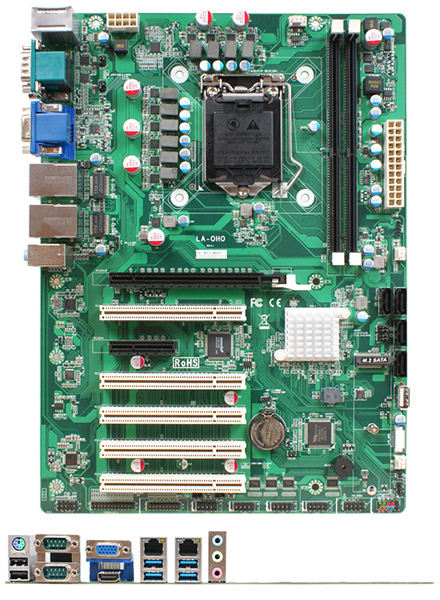 Jetway JLA0H-00 ATX (Intel Comet Lake H410, LGA120
