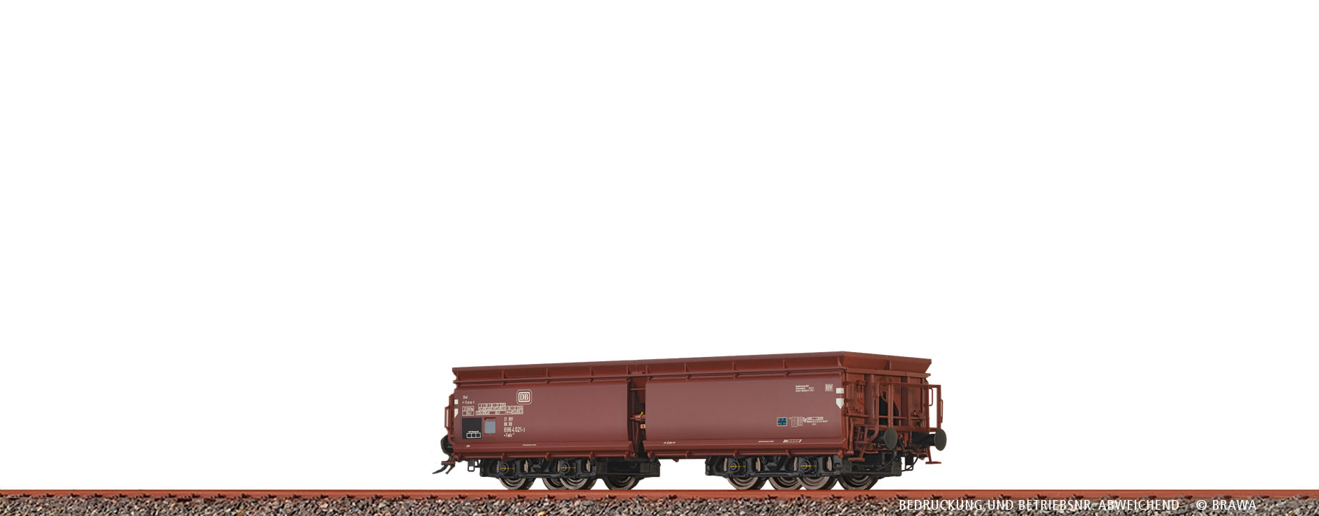 Brawa 50623 - H0 GÜW Fads 177 DB IV DC