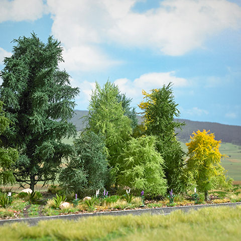 Busch 3812 - Lärche Sommer 140 mm H0/TT