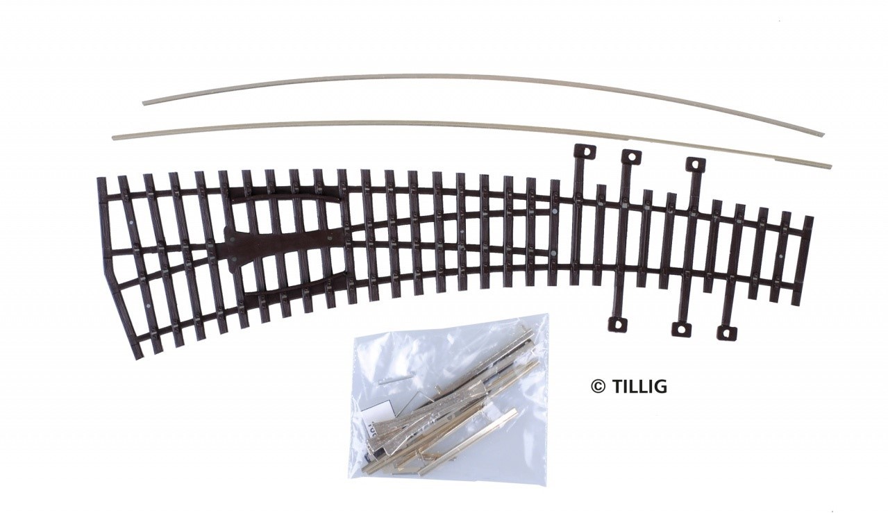 Tillig 82410 - Bausatz Innenbogenweiche links