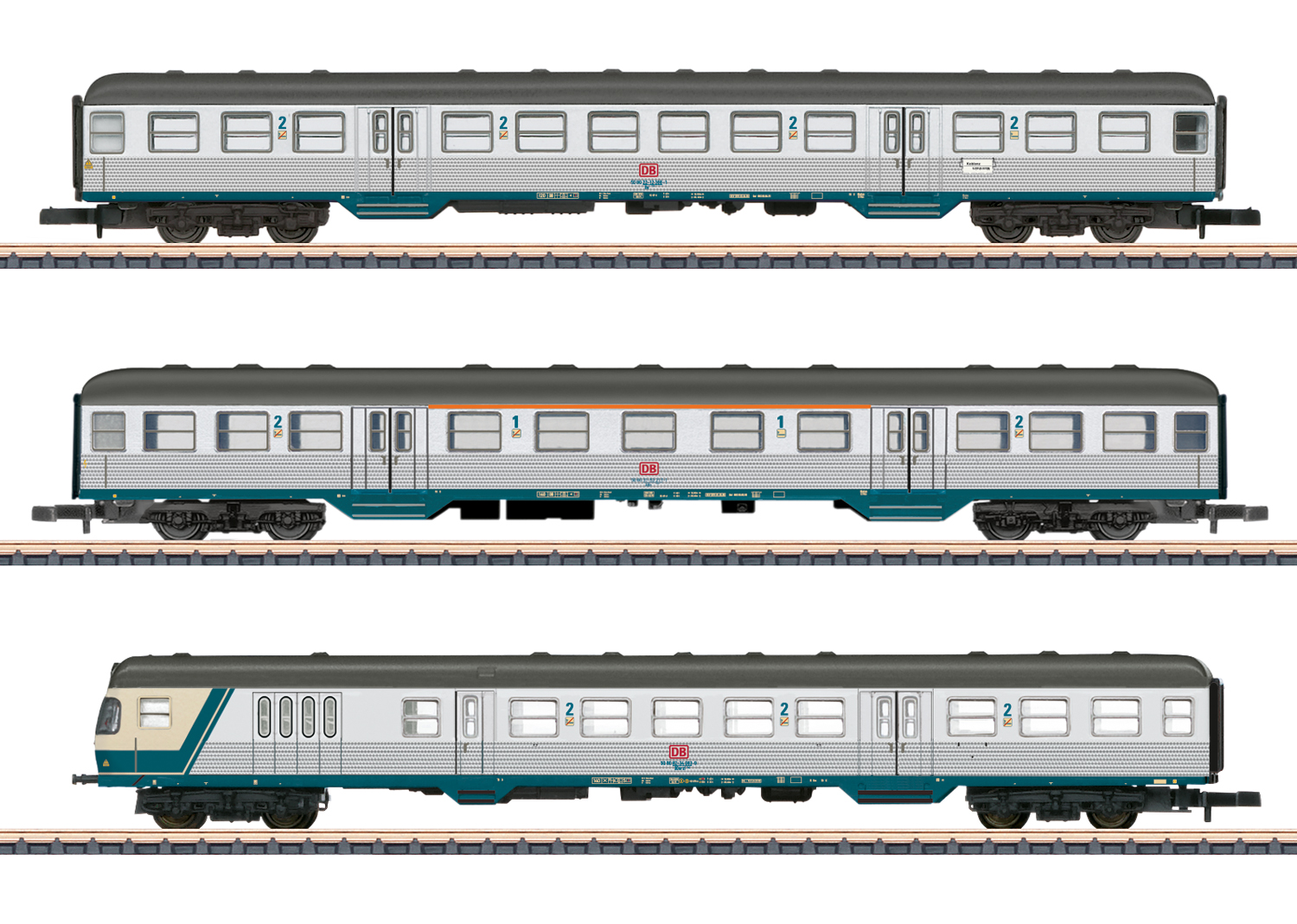 Märklin 87183 - Wagenset Karlsruher Kopf DB A