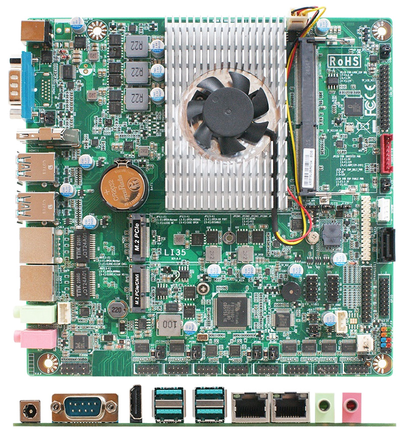 Jetway JLI35-35G7L Thin-ITX (Half-Height, Intel i5