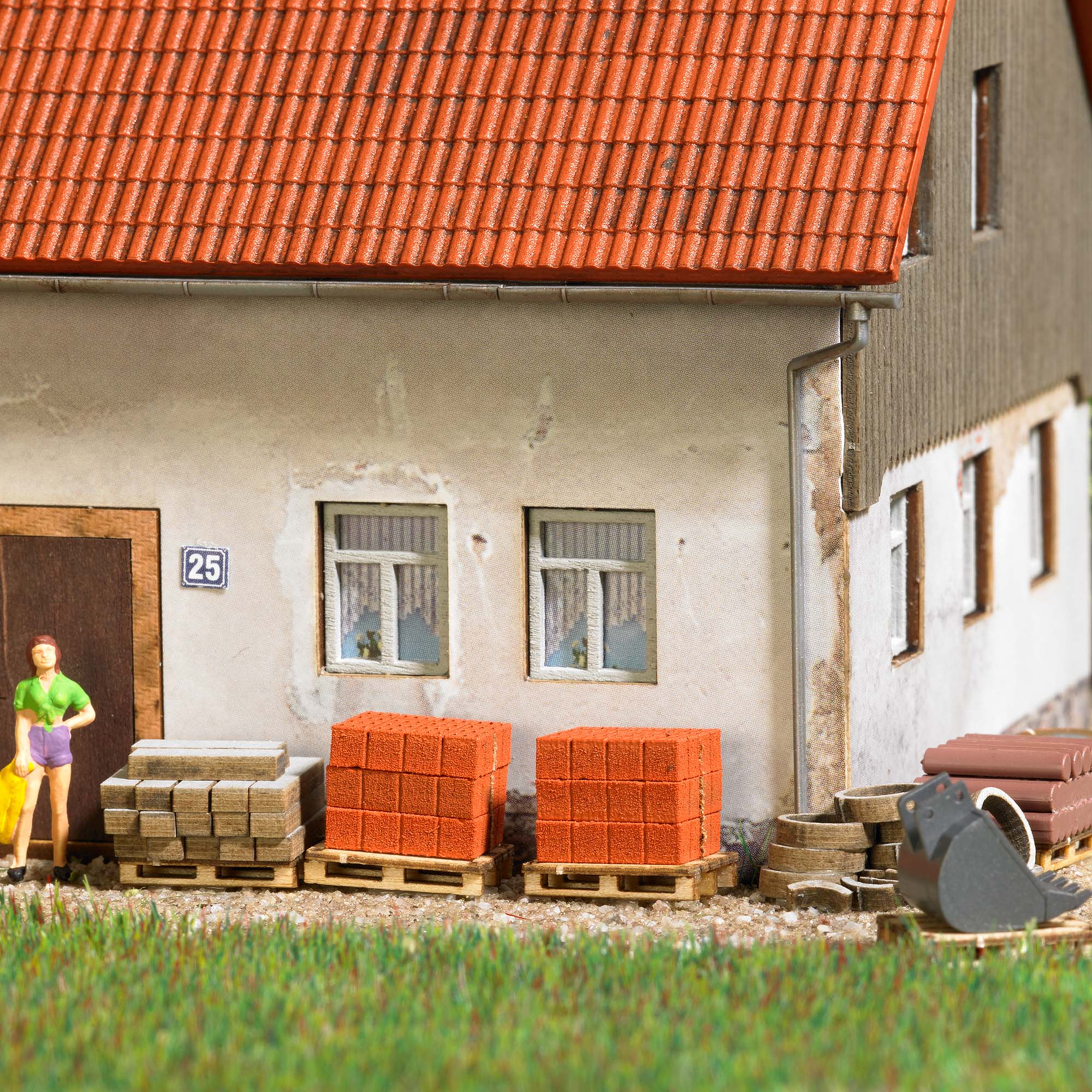 Busch 1847 - Paletten »Baustelle« H0