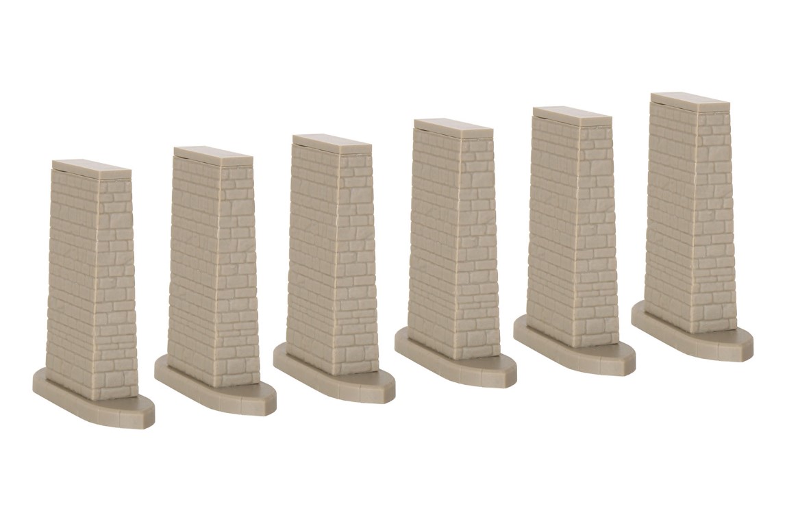 Kibri 37675 - N/Z Viaduktpfeiler, 6 Stueck