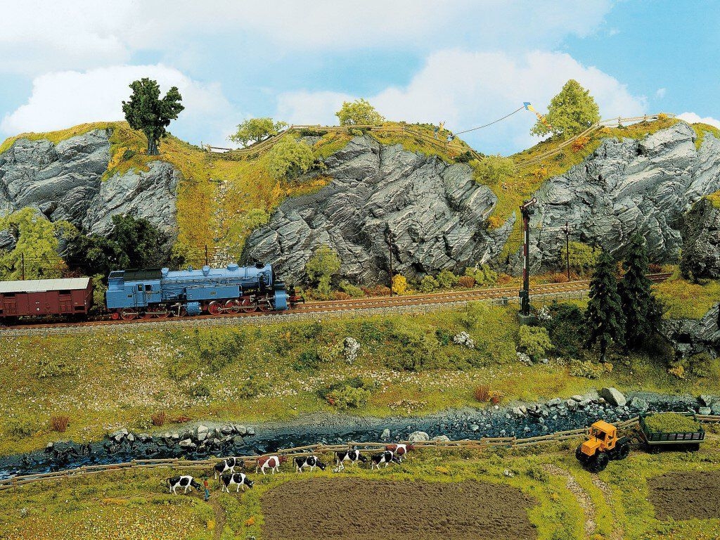 NOCH 58490 - Felsplatte “Kalkstein”
