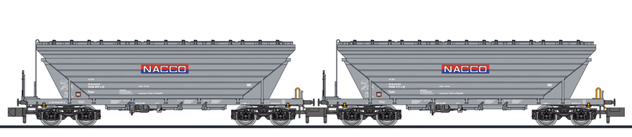 Liliput L260229 - 2-Tlg. Set, Getreidetransportwg.