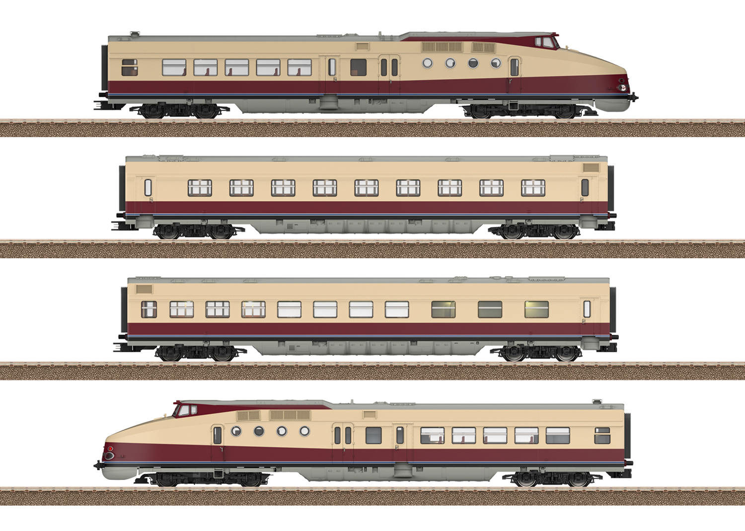 Trix 25175 - Triebzug VT 18.16 DR/DDR