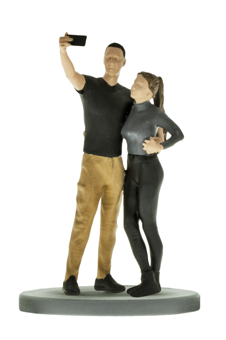 Viessmann 1559 - H0 Paar schiesst Selfie