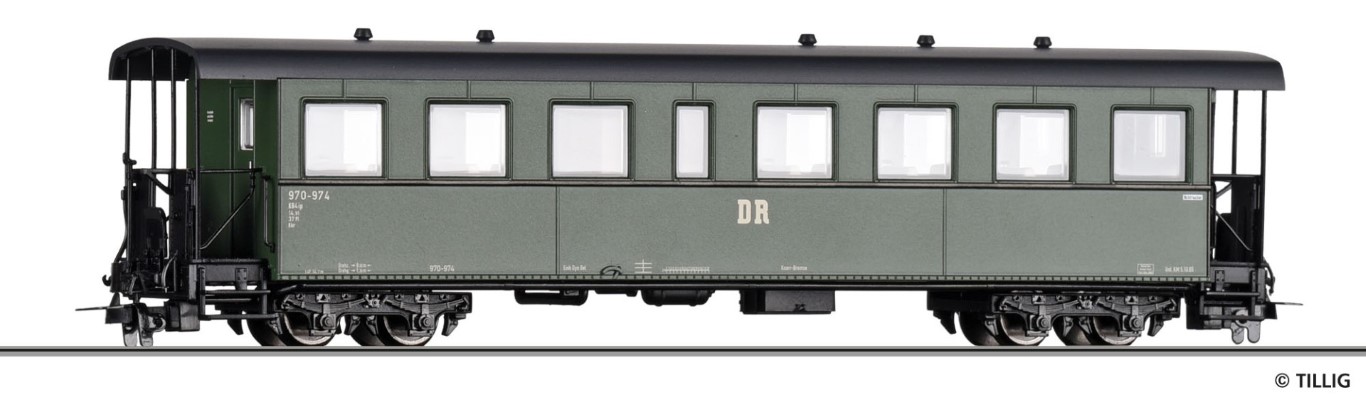 Tillig 03986 - Personenwagen der DR