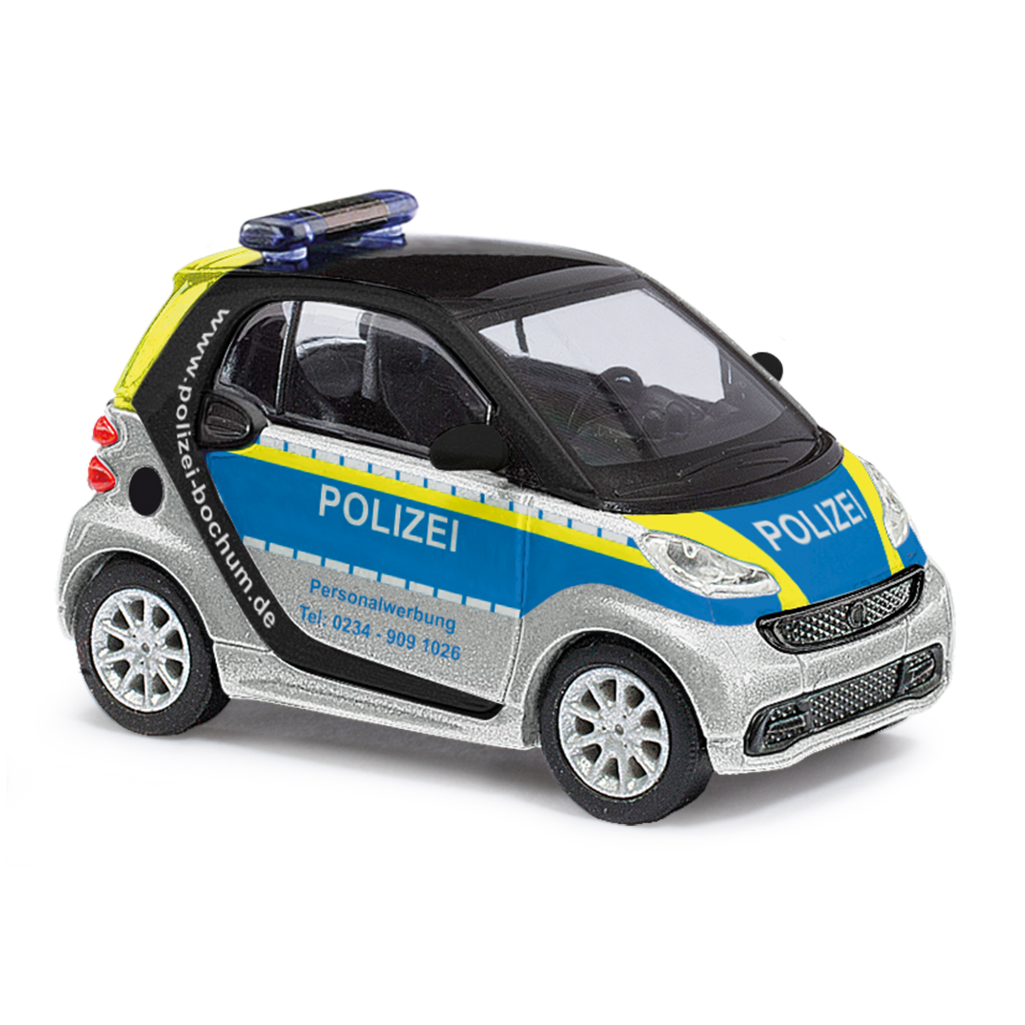Busch 46183 - (Smart Fortwo Polizei Bochum