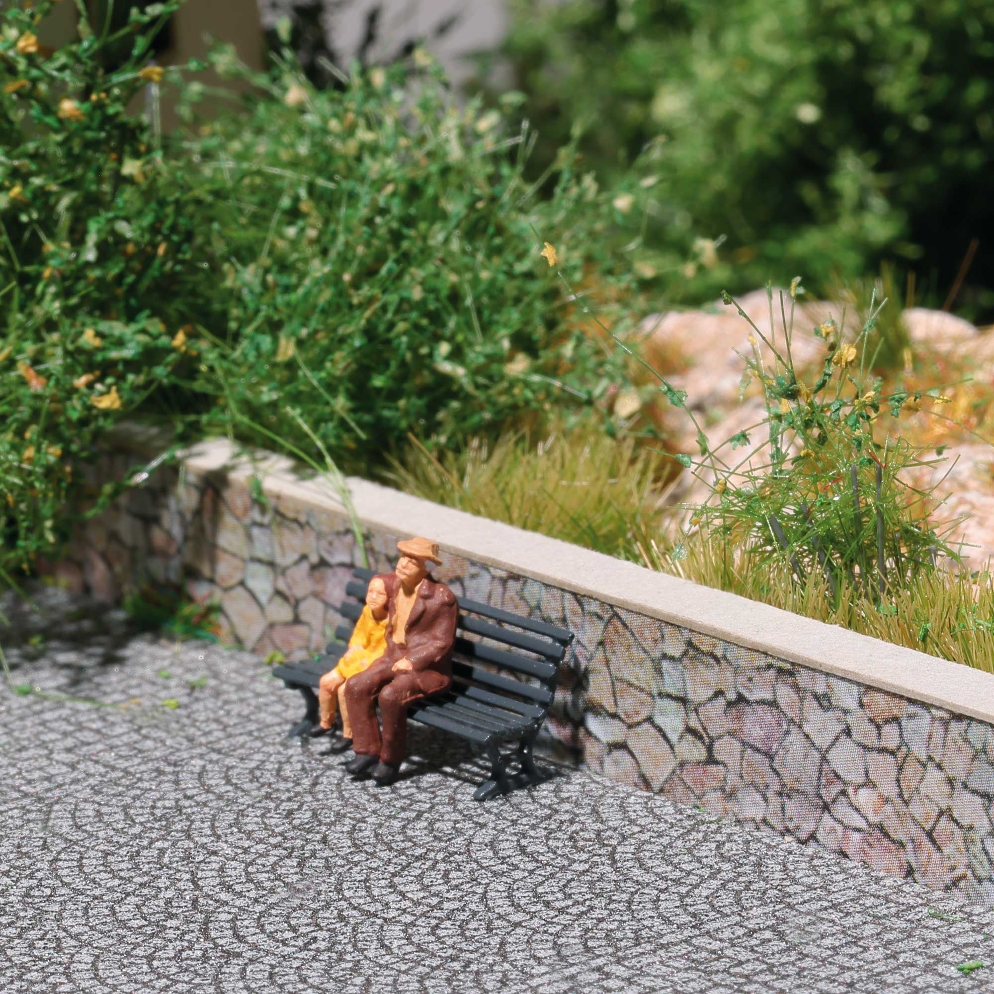 Busch 1126 - Steinmauer H0