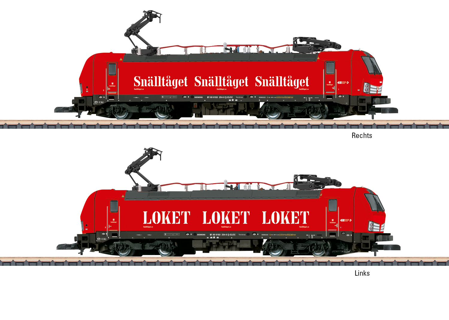 Märklin 88238 - E-Lok BR 193 Snälltaget