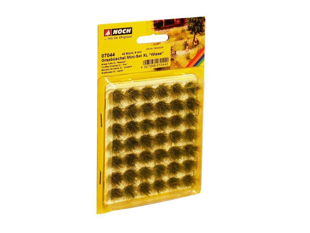 NOCH 07044 - Grasbüschel Mini-Set XL “Wiese”