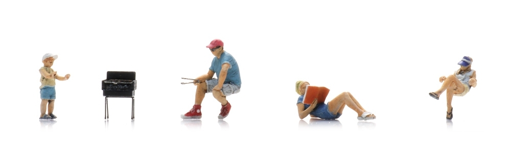 Artitec 5160054 - Camping-Glück: Grillen (4x)