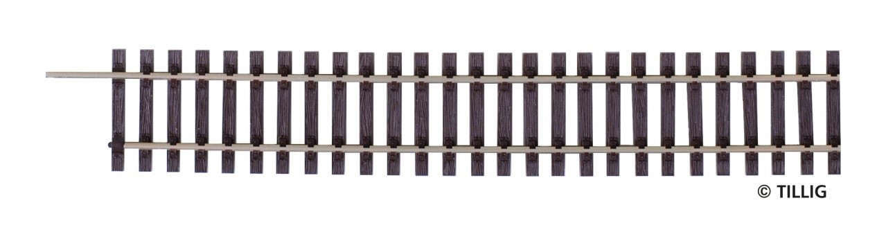 Tillig 82125 - Holzschwellenflexgleis, Länge 890 m