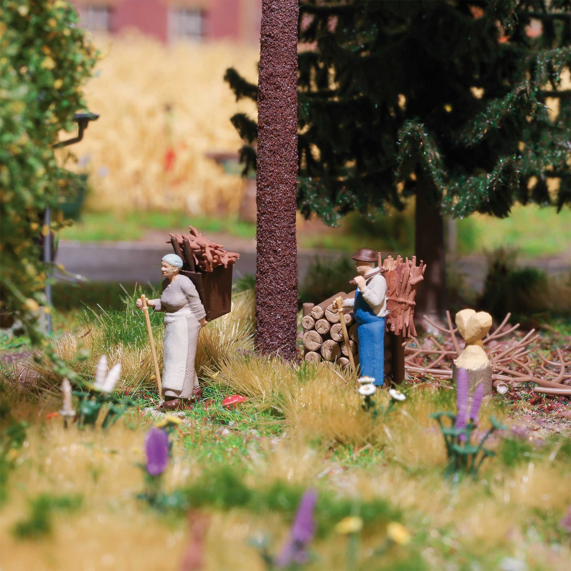 Busch 79886 - A-Set: Reisig sammeln H0