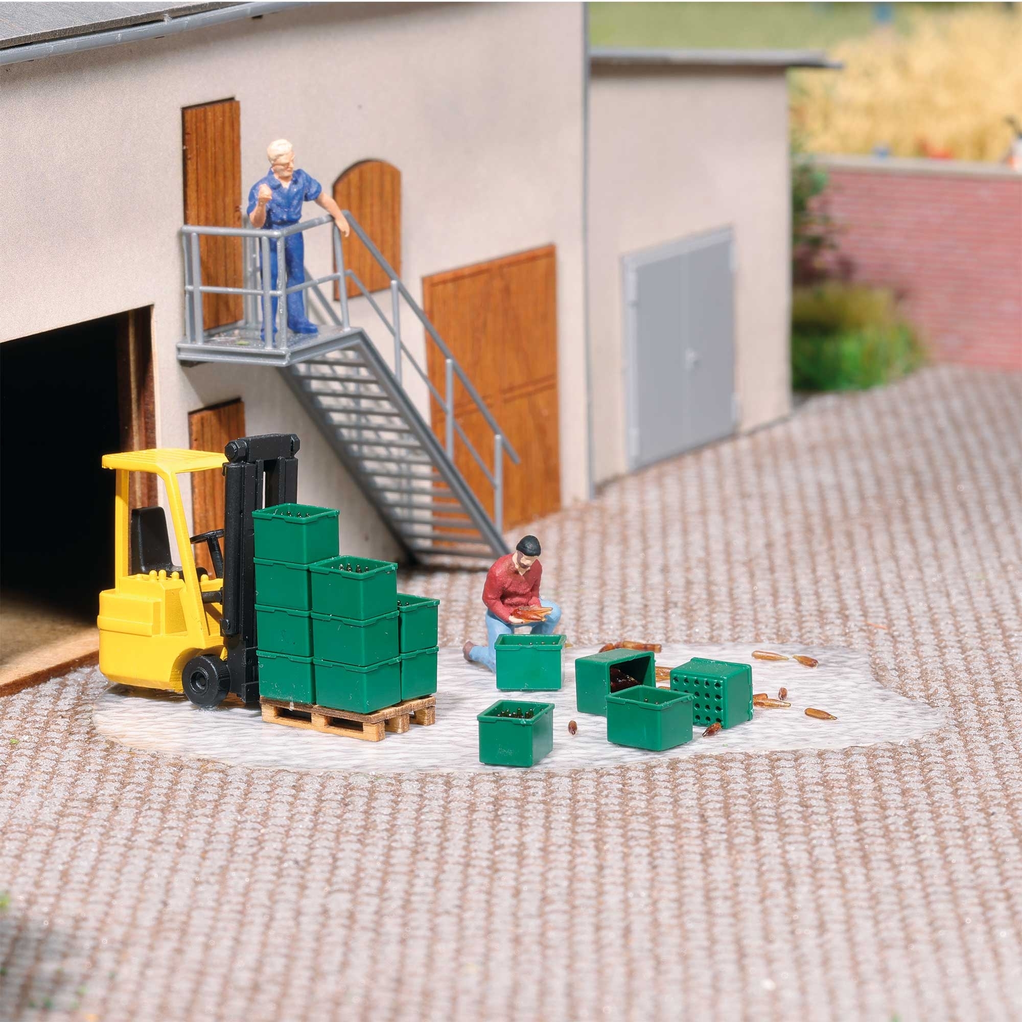 Busch 1871 - Unfall in der Brauerei H0