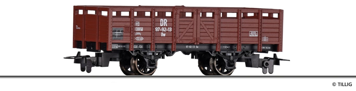 Tillig 05914 - Offener Güterwagen der DR