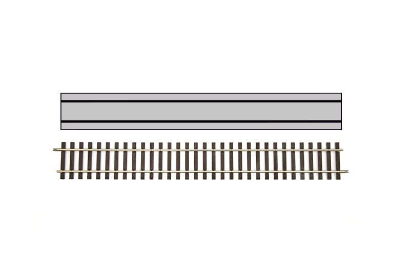 Lenz 45010 - Gleis gerade G1, Länge 444,12 mm (VE