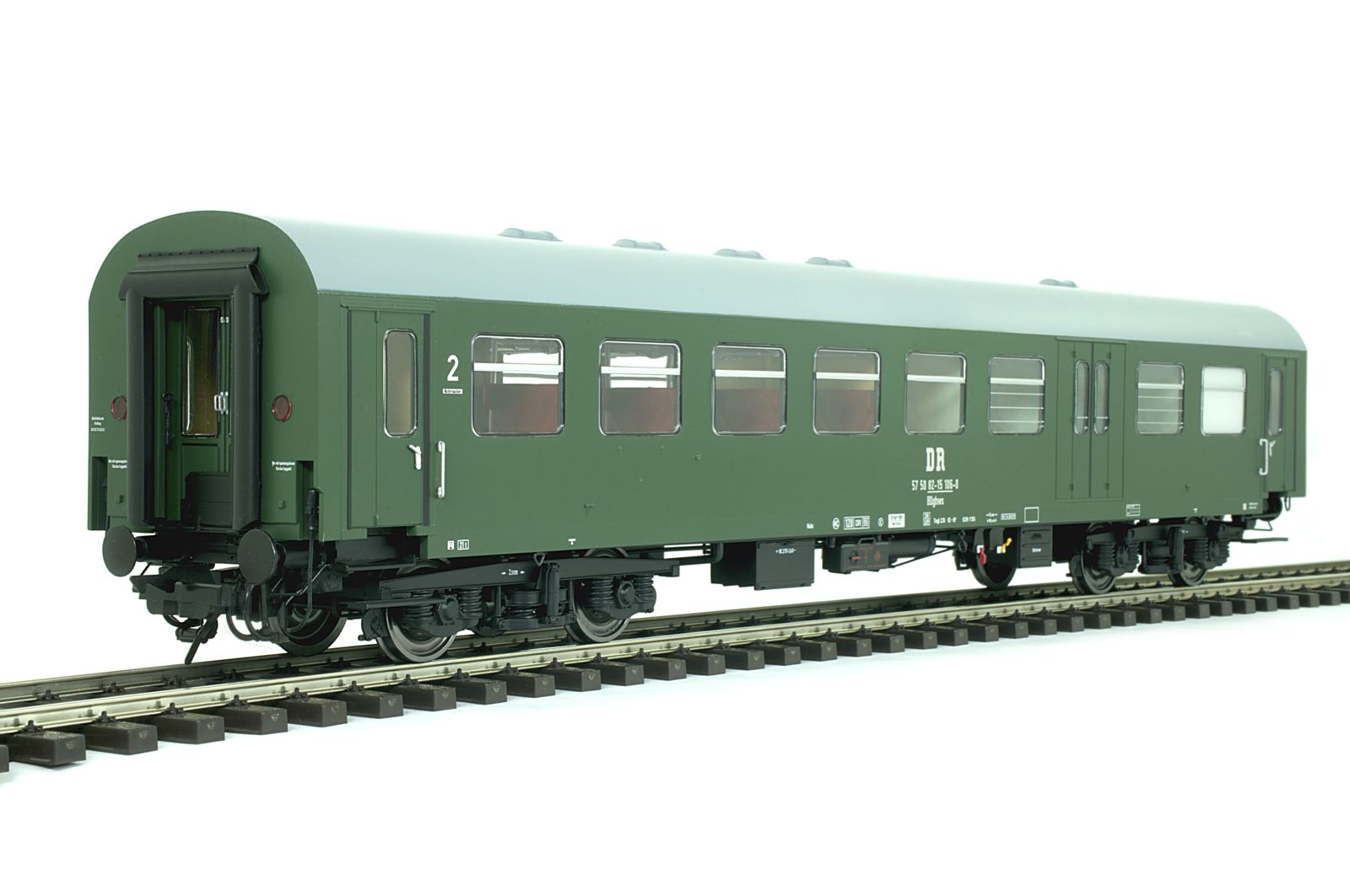 Lenz 41181-02 - Reko-Wagen BDghwse, 2.Kl, DR, Epoc