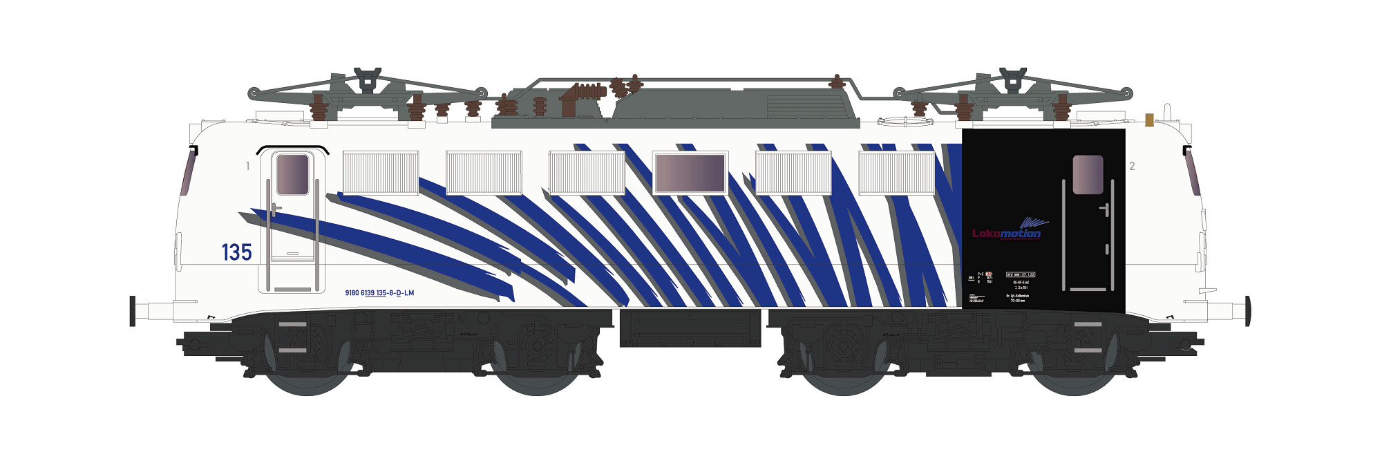 Hobbytrain H28143S - E-Lok BR 139 Lokomotion Ep.VI