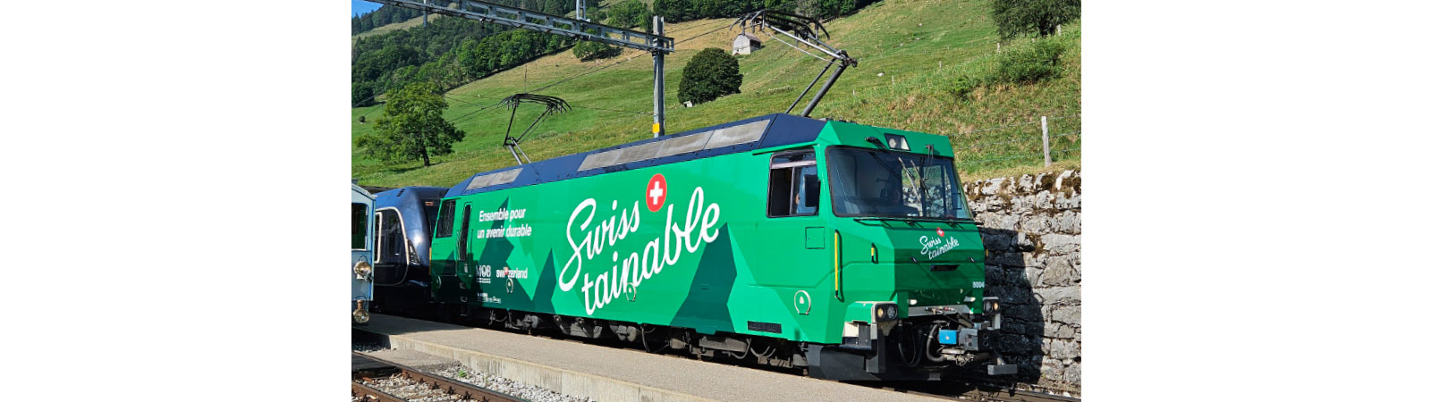 Bemo 1259344 - MOB Ge 4/4 8004 "Swisstainable"