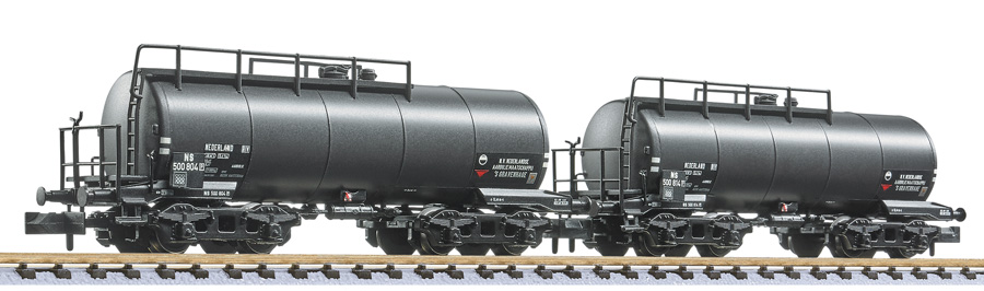 Liliput L260116 - 2-tlg. Set 4-achs. Kesselwagen N