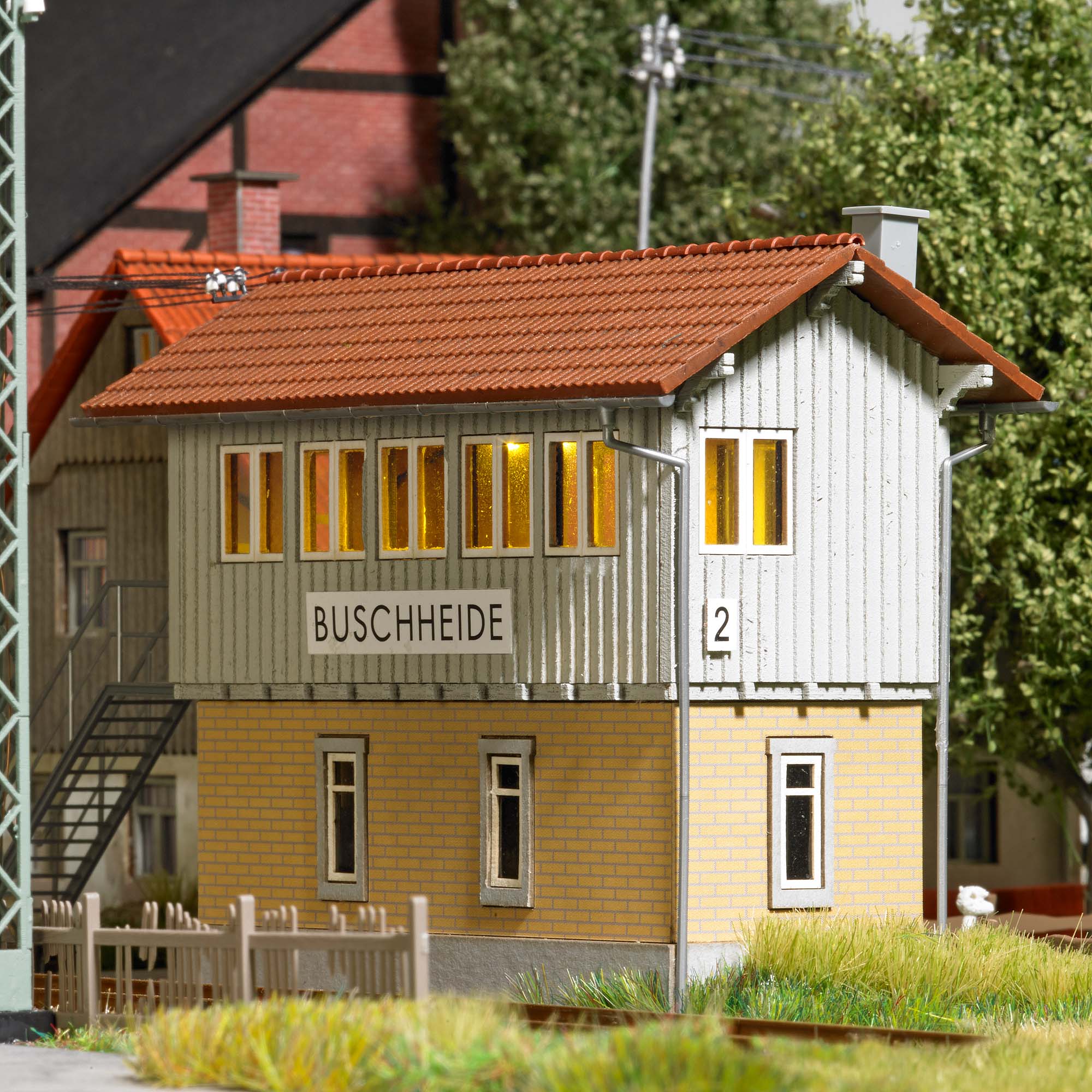 Busch 1858 - Stellwerk H0