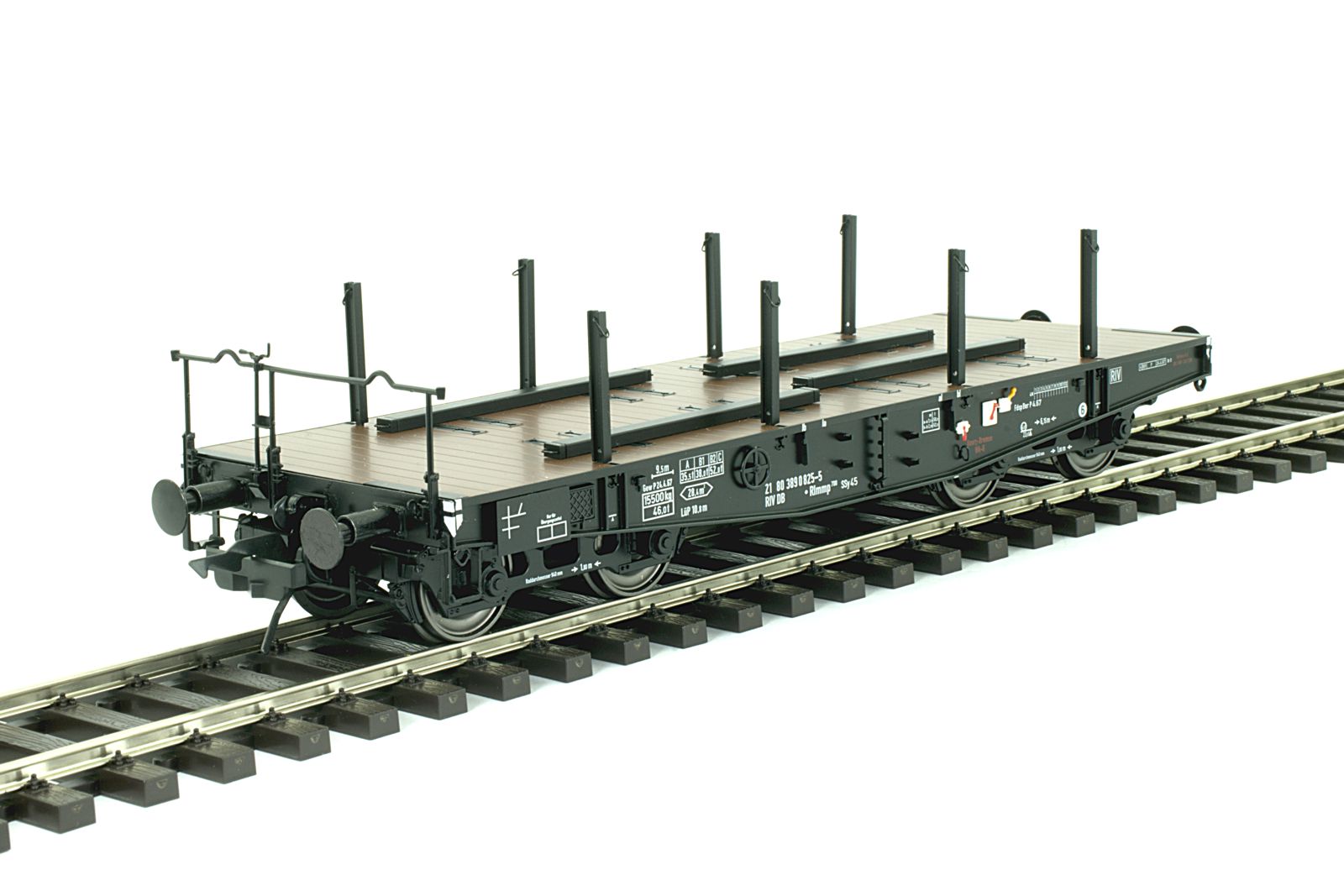 Lenz 42123-05 - Schwerlastwagen Rlmmp, DB, Epoche