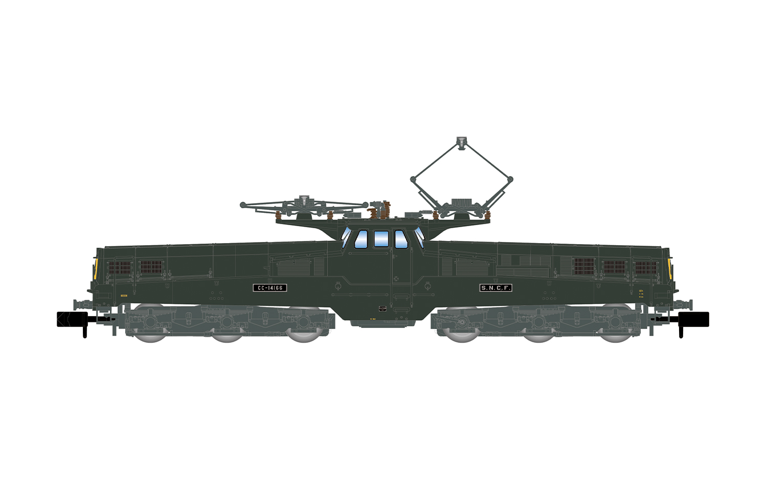 Arnold HN2582 - SNCF, Elektrolokomotive CC 14166,