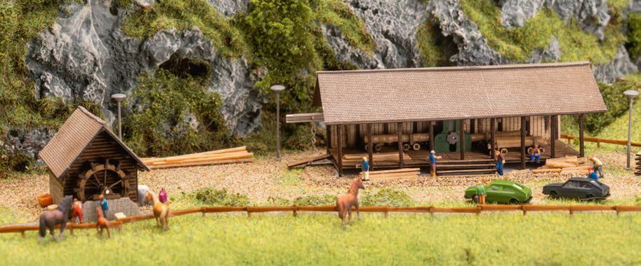 Faller 282756 - Sägewerk und Wassermühle