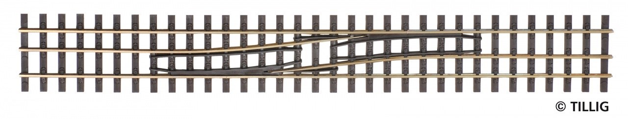 Tillig 85186 - Gleiswechsel, Länge 228 mm