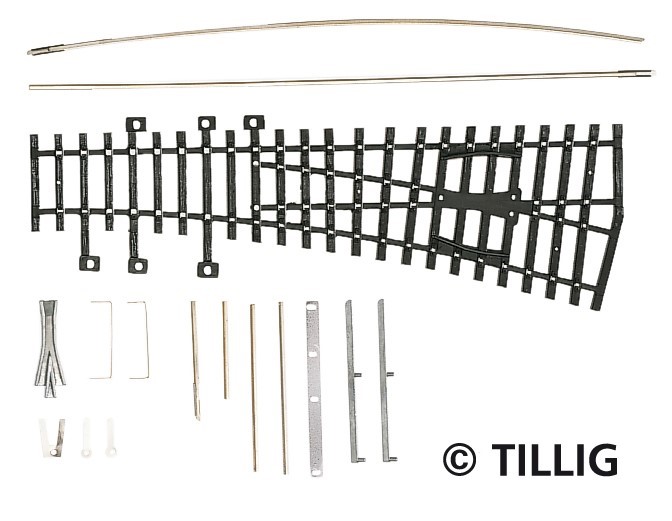 Tillig 82431 - Bausatz einfache Weiche rechts
