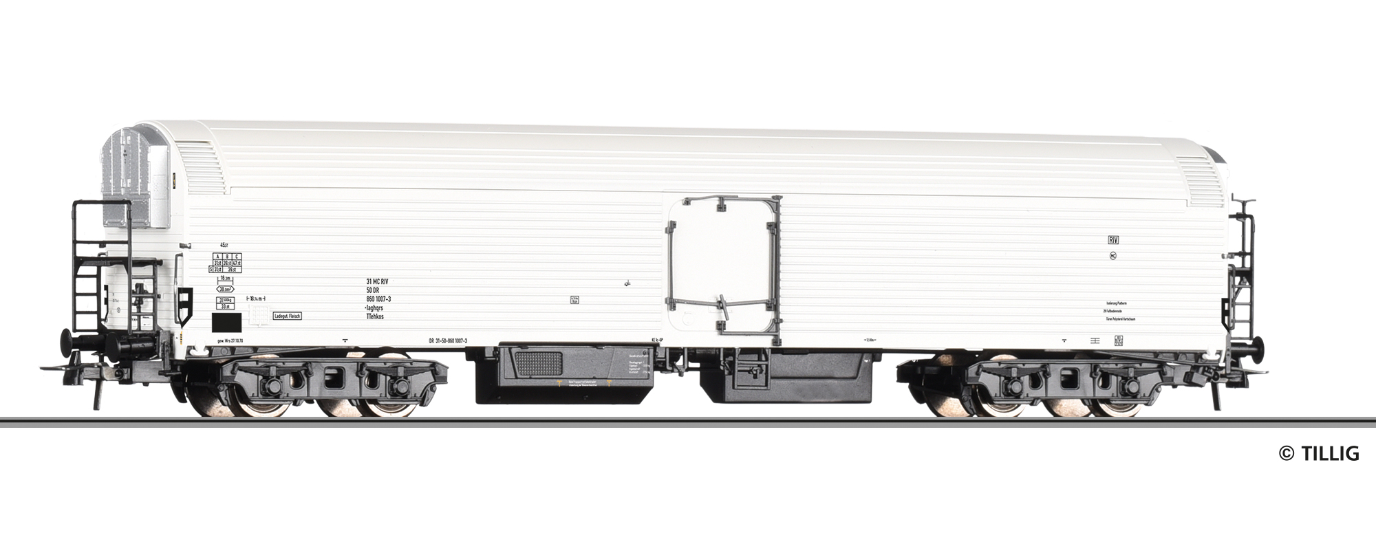 Tillig 77091 - Maschinenkühlwagen Iaghqrs der DR