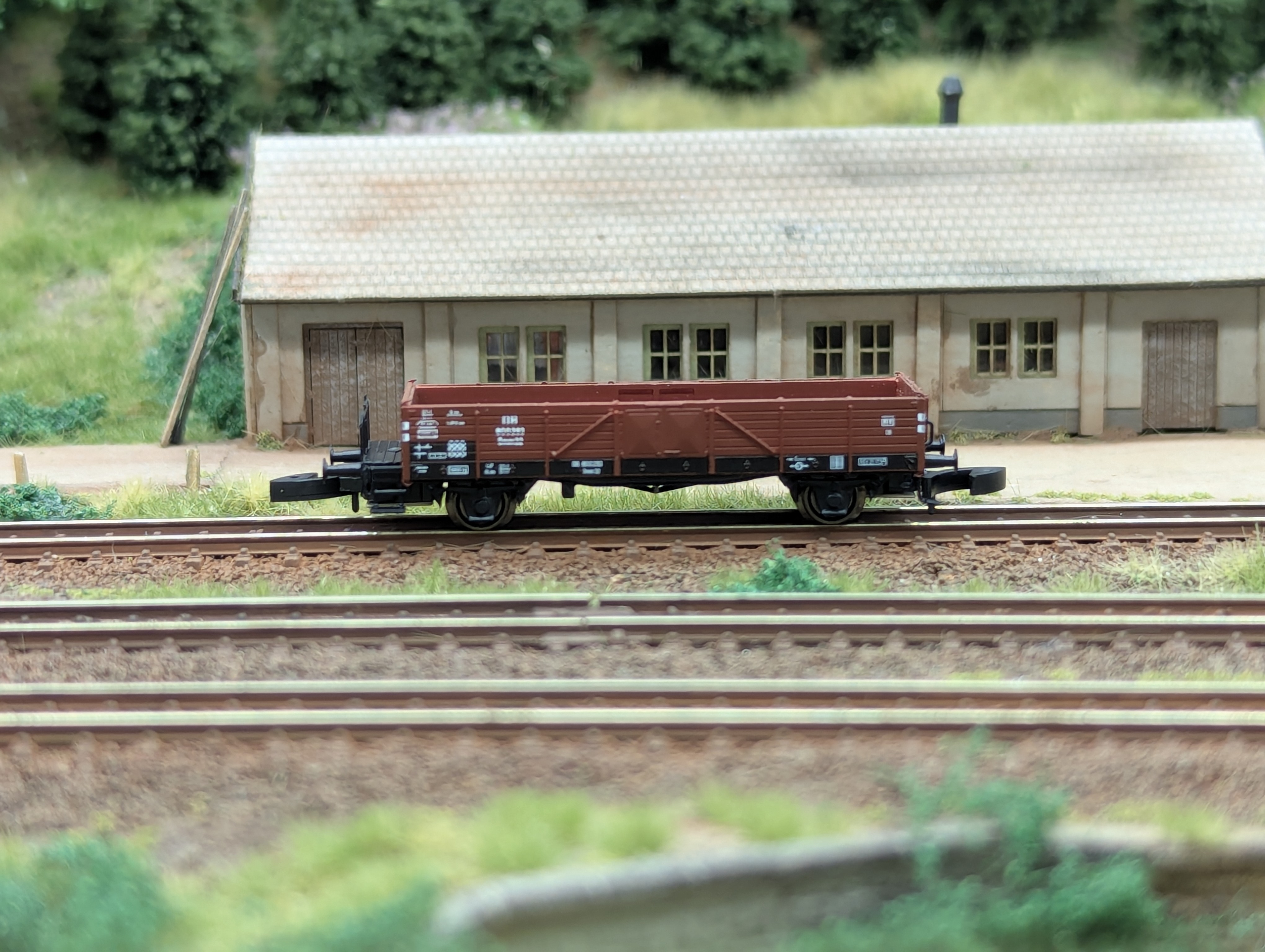 FR-Model 49.339.31 - Omm32 (ex Linz) DB mit Bühne