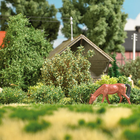 Busch 3602 - 8 Sträucher Sommer H0/N/TT