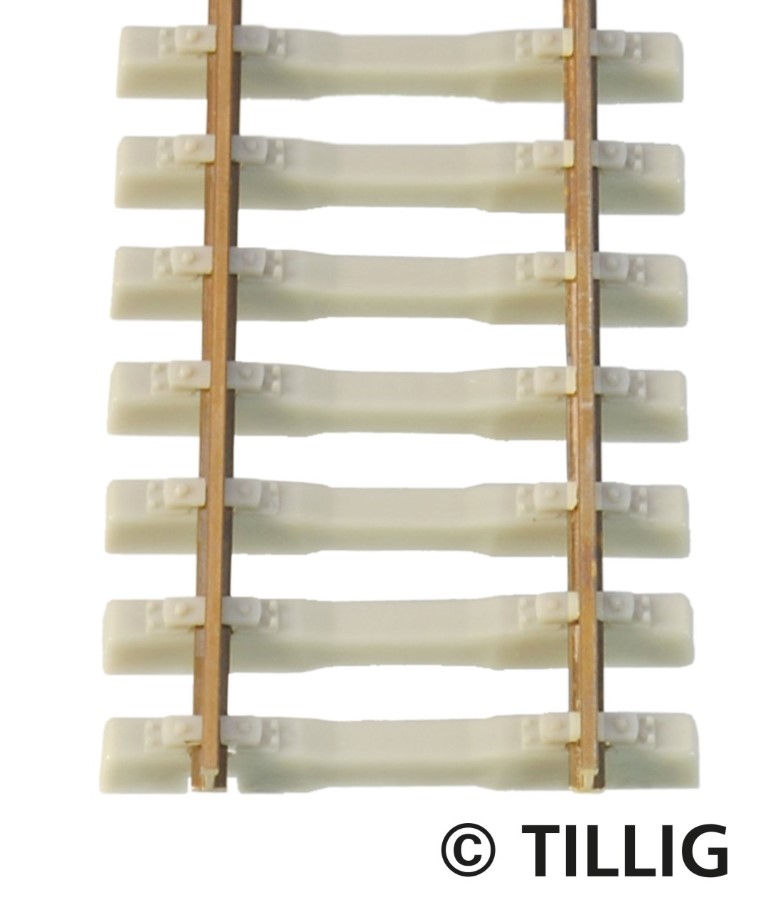 Tillig 85134 - Betonschwellenflexgleis, Länge 470 